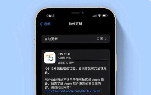 细水乡苹果手机维修分享iOS 15.6续航怎么样 